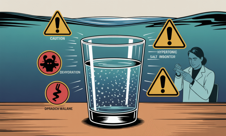 découvrez les risques potentiels liés à la consommation d'eau de quinton hypertonique, ses effets secondaires possibles et les précautions à prendre avant utilisation.