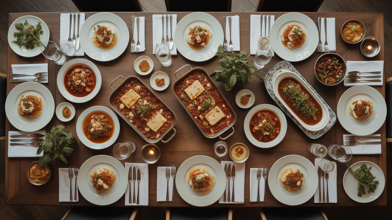 5 Plats pour 12 Personnes à Préparer la Veille (Faciles)